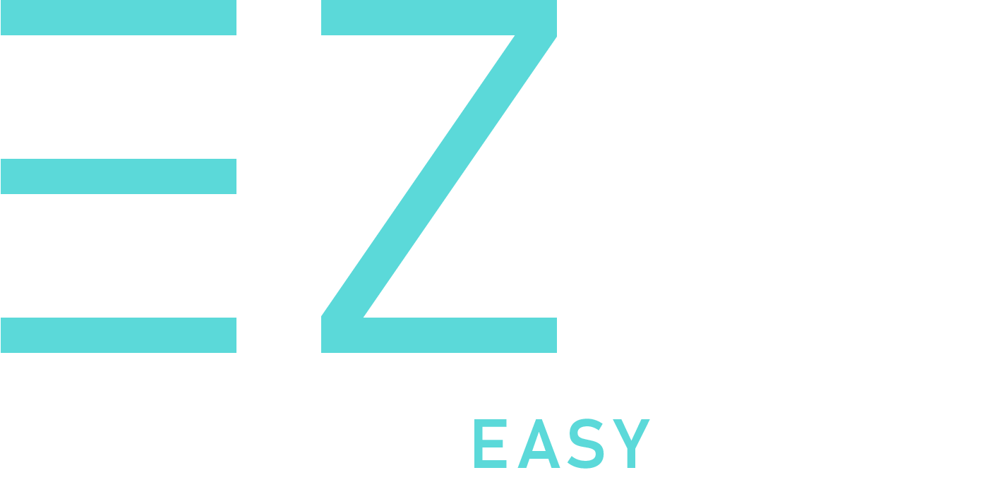 The Logo of easyIT, with the frase "We make IT easy for you". The Logo reads E Z I T.